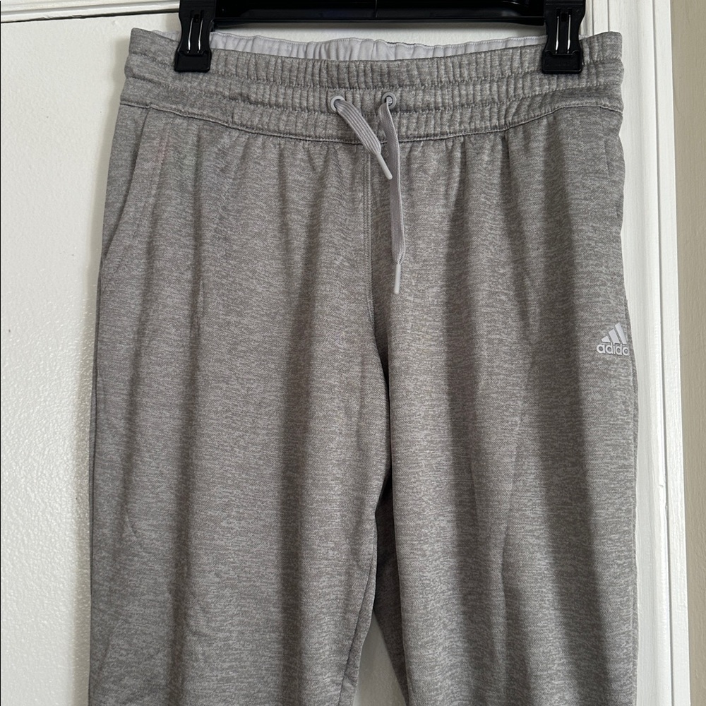 Adidas Heather Gray Joggers